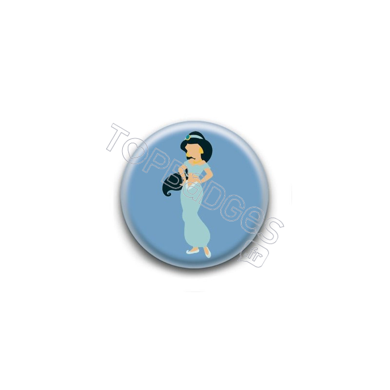 Badge Princesse Jasmine