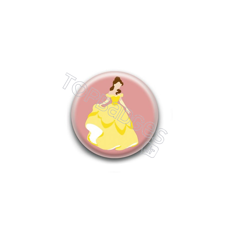 Badge Princesse Belle