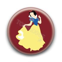 Badge Princesse Blanche Neige