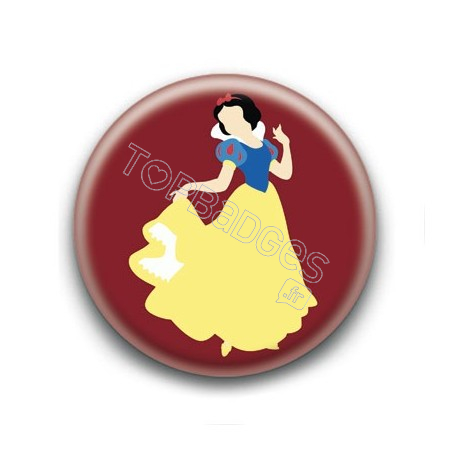 Badge Princesse Blanche Neige