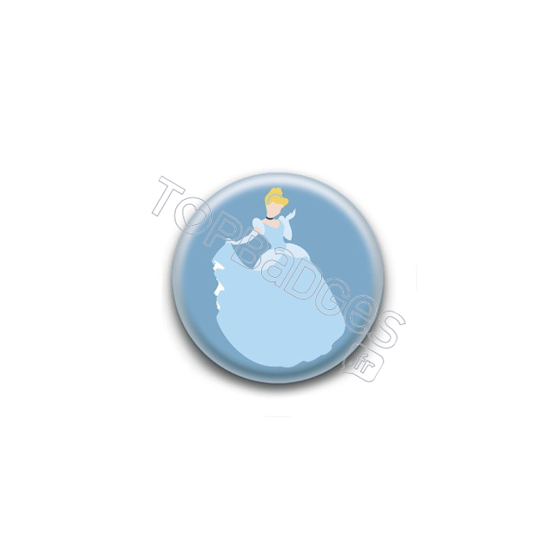 Badge Princesse Cendrillon