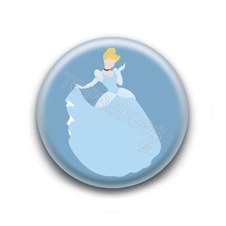 Badge Princesse Cendrillon