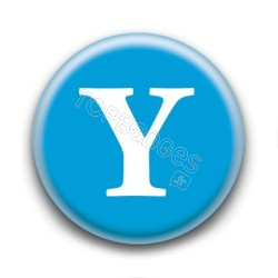 Badge lettre Y