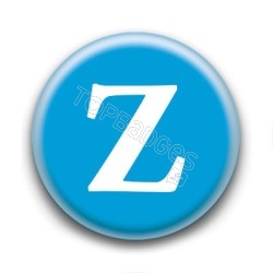 Badge lettre Z