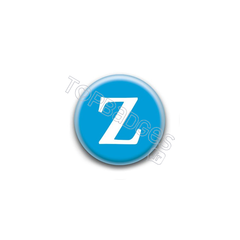 Badge lettre Z