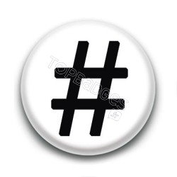 Badge Hashtag