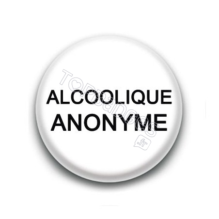 Badge Alcoolique Anonyme