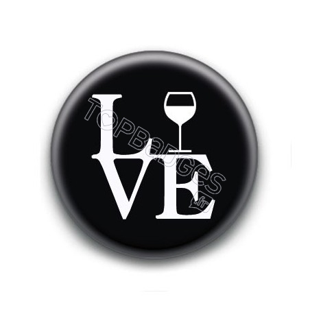 Badge Love Alcool