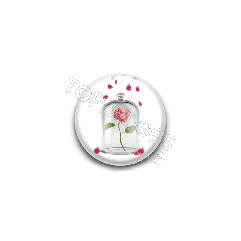 Badge Rose de la Bête