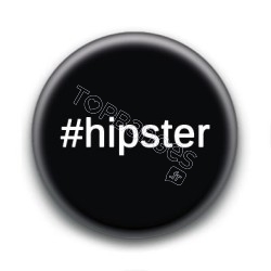 Badge Hashtag Hipster