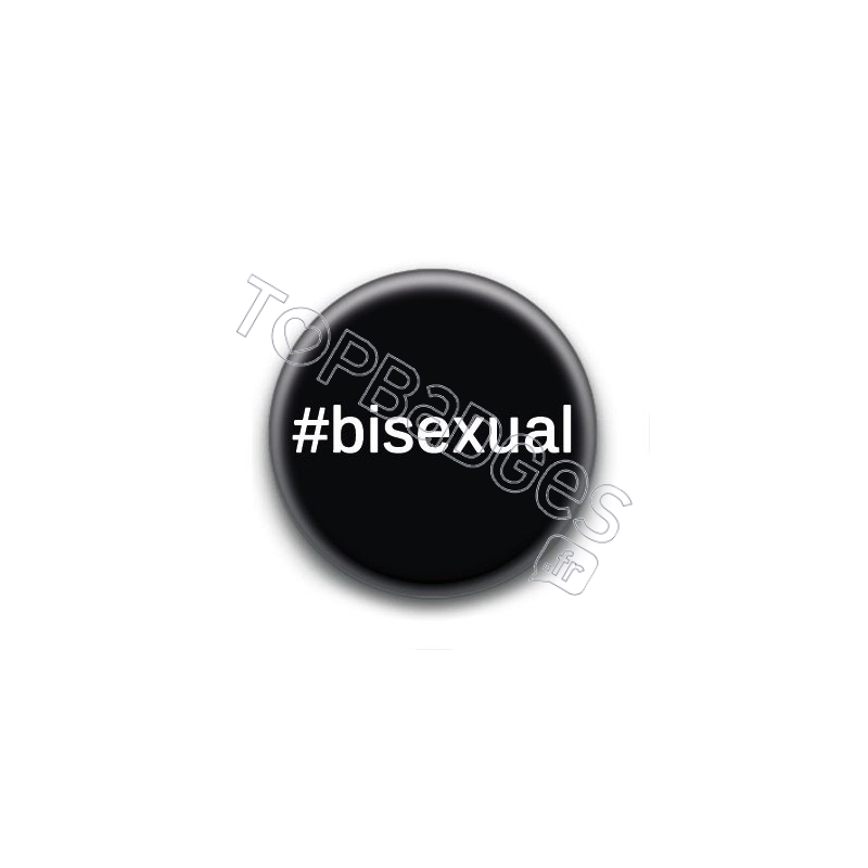 Badge : Hashtag bisexual