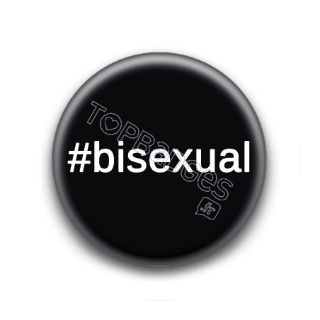 Badge : Hashtag bisexual