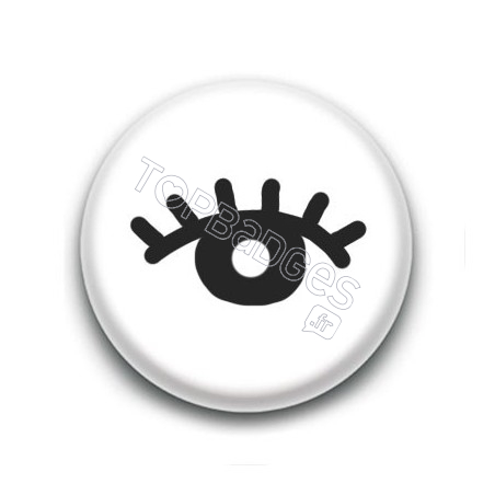 Badge Oeil Ouvert