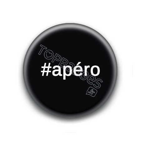 Badge Hashtag Apéro