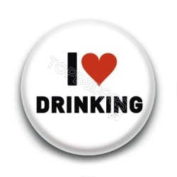 Badge I Love Drinking