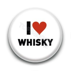 Badge I Love Whisky