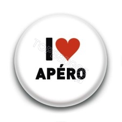 Badge : I love apéro