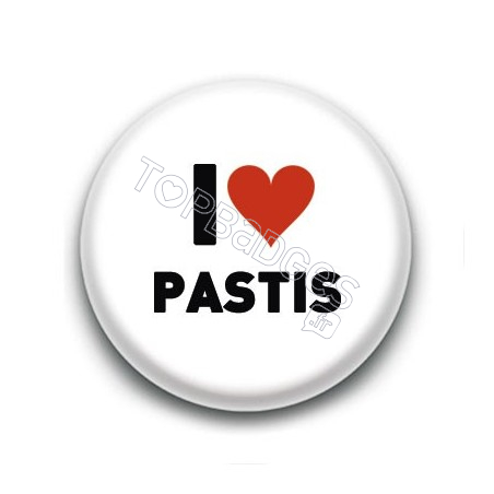 Badge I Love Pastis