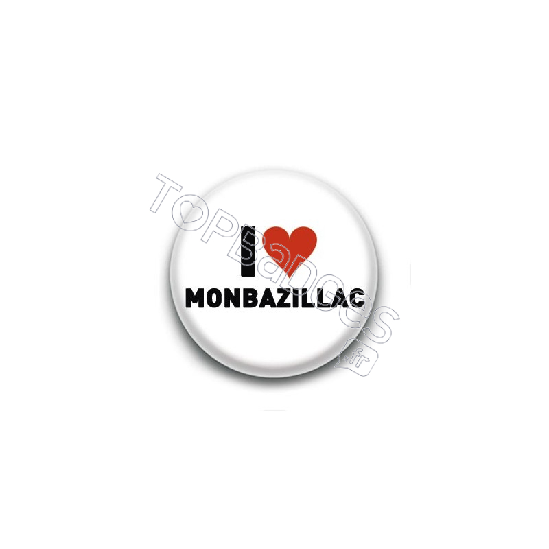 Badge I Love Monbazillac