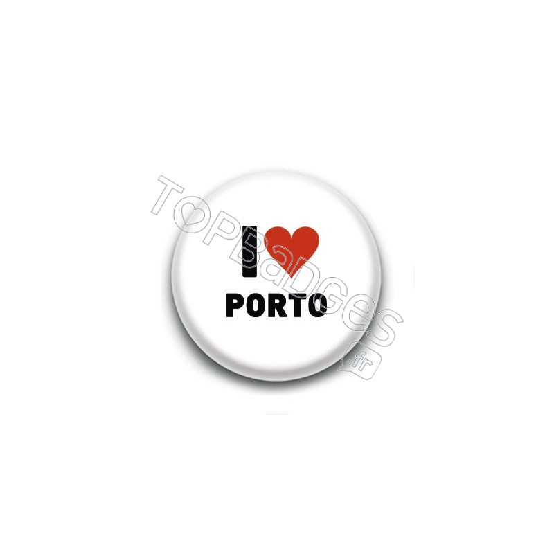 Badge I Love Porto