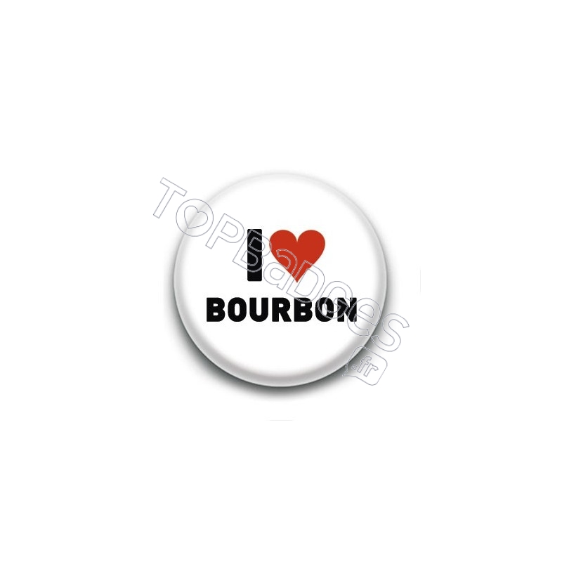 Badge I Love Bourbon