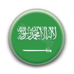 Badge Drapeau Arabie Saoudite