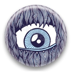 Badge Oeil Cyclope - by Arnopeople