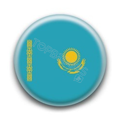 Badge Drapeau Kazakhstan