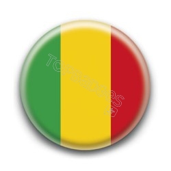 Badge Drapeau Mali