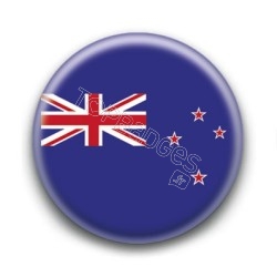 Badge Drapeau Nouvelle Zélande