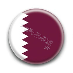 Badge Drapeau Qatar