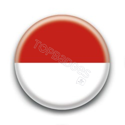 Badge Drapeau Monaco