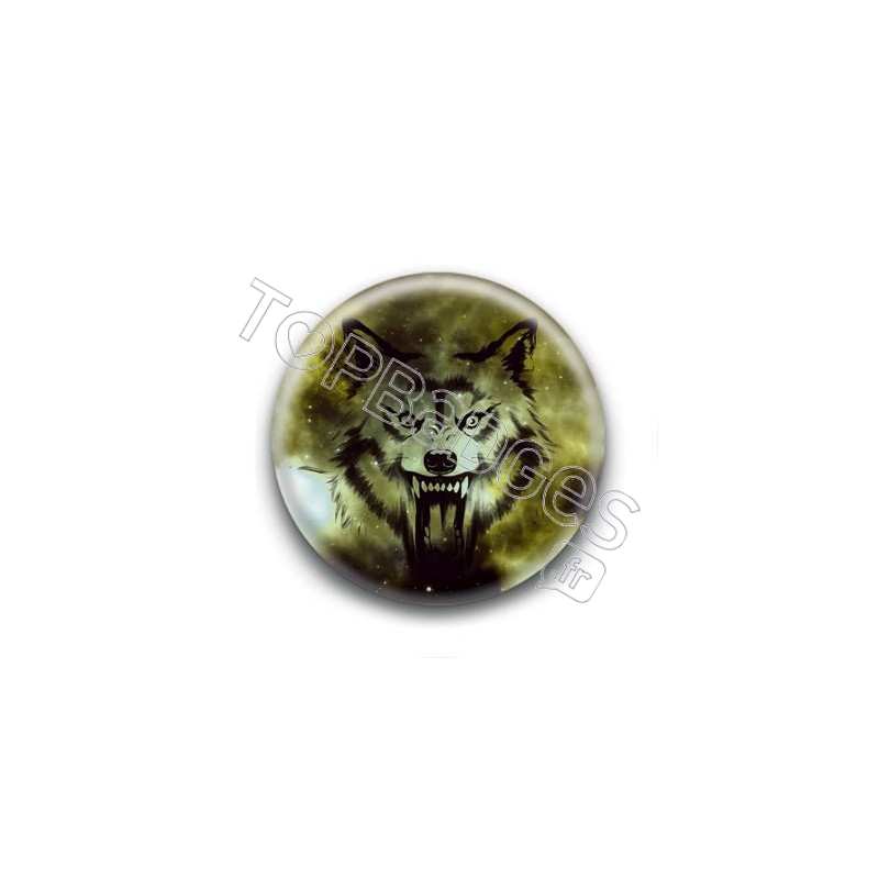 Badge Loup Attaquant