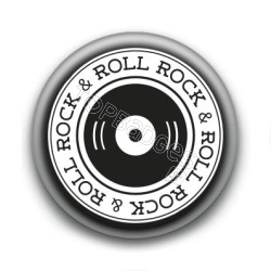 Badge Rock & Roll Vinyle