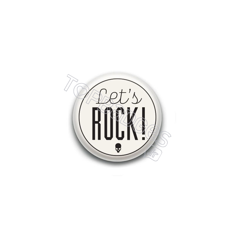 Badge Let's Rock
