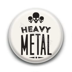 Badge Heavy Métal