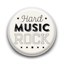 Badge Hard Music Rock