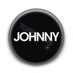 Badge : Johnny, fond noir 1