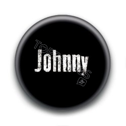 Badge : Johnny H, fond noir 2