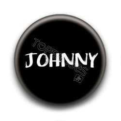 Badge : Johnny H, fond noir 3