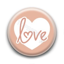 Badge : Coeur love