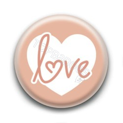 Badge : Coeur love