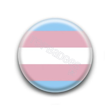 Badge : Drapeau transgenre