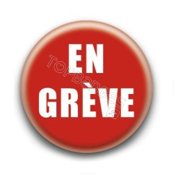 Badge : En grève