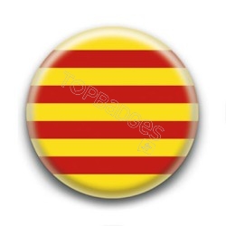 Badge Drapeau de la Catalogne