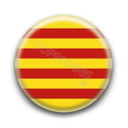 Badge Drapeau de la Catalogne