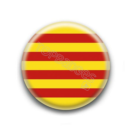 Badge Drapeau de la Catalogne