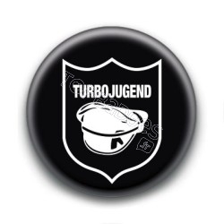 Badge : Turbojugend, noir