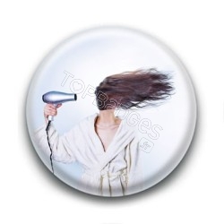 Badge : Sèche cheveux
