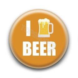 Badge I Love Beer